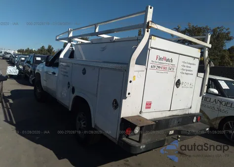 2011 Chevrolet Silverado 2500Hd Work Truck z USA, uszkodzony, nr VIN 1GB0CVCGXBF174269